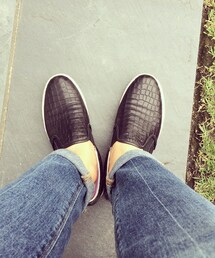 보세 | 뱀피슬립온(スニーカー)