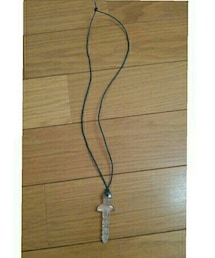 ー | 水晶×革紐(ネックレス)