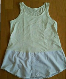 a.v.v | 裾たしシャツ(アウトレット)
(タンクトップ)