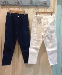 Kastane | 断ち切りデニムパンツ(デニムパンツ)