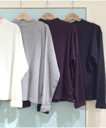 Kastane | ハイネックリブプルオーバー(ニット/セーター)