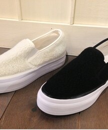 Kastane | ボアスリッポン(スニーカー)