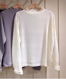 Kastane | ハイネックリブプルオーバー(ニット/セーター)