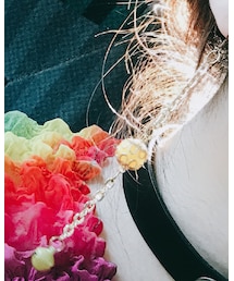 present | ダニエルにもらた耳元でチリンチリンうるさいピアス( ◠‿◠ )(ピアス（両耳用）)