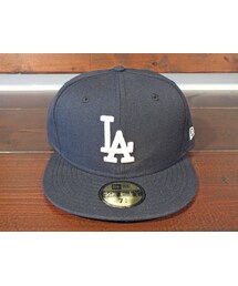 NEW ERA 59FIFTY Los Angeles Dodgers NAVY(キャップ)