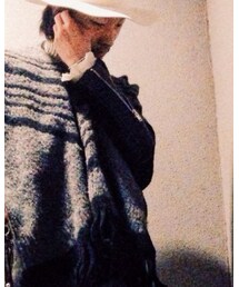 MARTIN MARGIELA | ライダースの上にポンチョってありなの⁇ありでしょ‼︎らしいのでやってみました👍(ライダースジャケット)