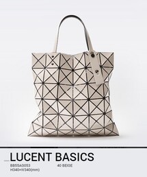 BAO BAO ISSEY MIYAKE | Baobao lucent beige(トートバッグ)