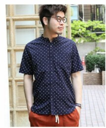 coen | タイプライターバンドカラーシャツ(シャツ/ブラウス)