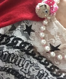 H&M | 総レースにプリント！一目惚れで黒と白を買いました(シャツ/ブラウス)