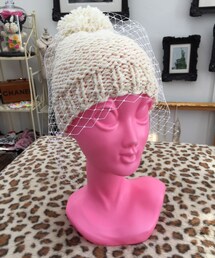 Wakuwakuselect | ヘアネット付きニット帽(ニットキャップ/ビーニー)