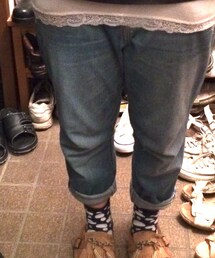 UNIQLO | ボーイフレンドデニムパンツ(デニムパンツ)