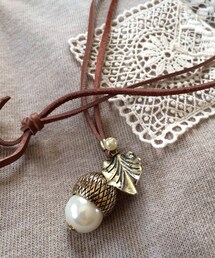 studio CLIP | どんぐりネックレス(ネックレス)