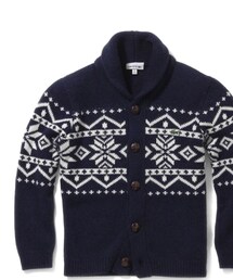 LACOSTE | BOYS雪柄カウチンカーディガン(カーディガン/ボレロ)