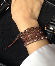 CHAN LUU | スワロフスキー五連(ブレスレット)