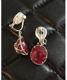 3.5ct.ルビーイヤリング | イヤリング