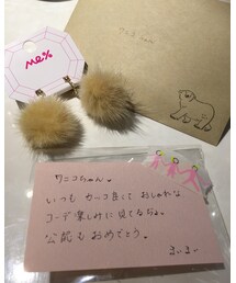 まいまいたんから❤️ | イヤリング