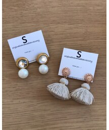 S.handmade accessory | (ピアス（両耳用）)