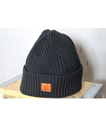 MASAKA HAT "Cotton Simple Knit Cap" Black(ニットキャップ/ビーニー)