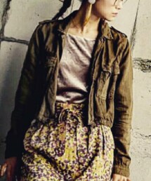 ZARA | ミリタリージャケット