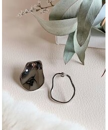 iLOFUL | silver pierce V-007(ピアス（両耳用）)