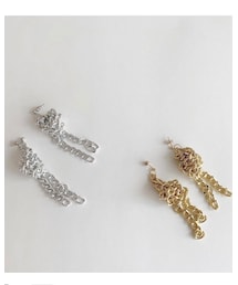 handmade～SR～ | チェーンロングピアス(ピアス（両耳用）)