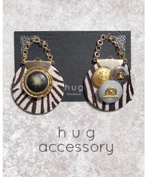 HUG | ヴィンテージバッグ pierce/earrings(ピアス（両耳用）)