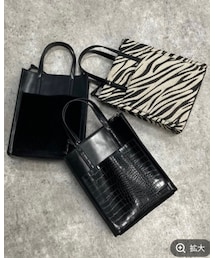 Sable madle | スクエアベーシックミニトート(ショルダーバッグ)