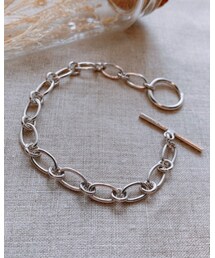 Lune | T′bar accent chain bracelet S925 (ブレスレット)