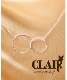 CLAIR | ダブルリングネックレス(ネックレス)