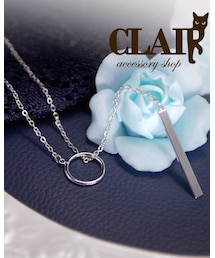 CLAIR | プレートリングネックレス(ネックレス)