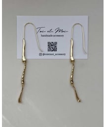 Toi et Moi accessory | Looong pierce(ピアス（両耳用）)