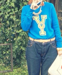 UNIQLO | UNIQLOブルーのトレーナー(スウェット)