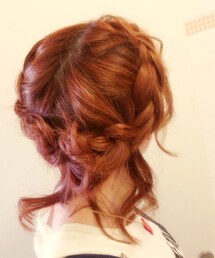 ヘアアレンジ | 編み込みアレンジ(その他)