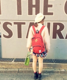 もらいもの | 赤リュック。(バックパック/リュック)