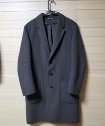 UNIQLO | UNIQLO U ウールブレンド　チェスターコート　カーキ(チェスターコート)