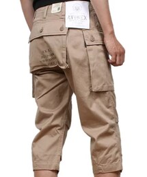 AVIREX | エアロ クロップドパンツ　ミリタリーカーゴ　ベージュ/AERO CARGO CROPPED PANTS(カーゴパンツ)