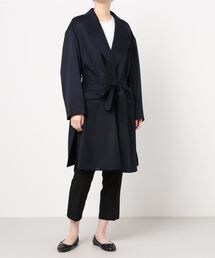 ROBES&CONFECTIONS | Robes&Confections/ローブス&コンフェクションズ/ｳｰﾙｷﾞｬﾊﾞｼﾞﾝ LONG JKT F(ステンカラーコート)