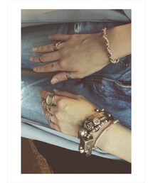 UNKNOWN. | Arm Candies in Silvery Favour (リング)