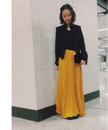 ZARA | Golden Mustard (スカート)