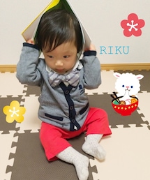 Birthday | バイカラーカーディガン(カーディガン/ボレロ)