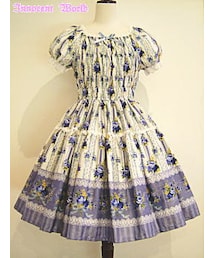 Innocent World | ローズブーケストライプワンピース(ワンピース)