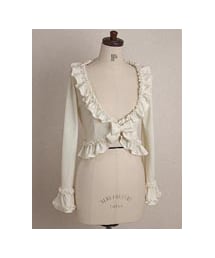 Mary Magdalene | フリルニットカーディガン(カーディガン/ボレロ)