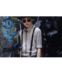 TAKI條紋襯衫(シャツ/ブラウス)