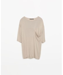 ZARA 短袖針織衫(ニット/セーター)