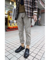 TAKI | 竹節紋卡其褲(その他パンツ)