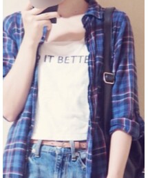 one way | タンクトップ