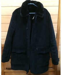 BURBERRY BLACK LABEL | ムートンコート