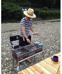 肉を焼くカールおじさん👩🏽‍🌾👍✨ | その他