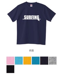 T-Lab（オリジナルブランド） | https://www.ttrinity.jp/sp/product/2294742#257  SURFING(サーフ)プリントTシャツ(ホワイト地バーション) (Tシャツ/カットソー)