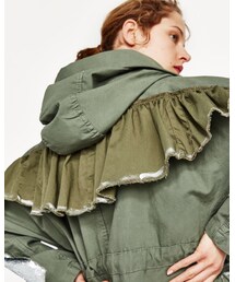 ZARA | ミリタリージャケット